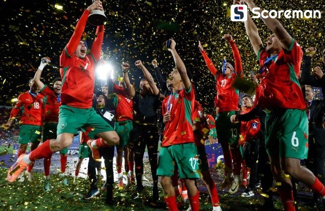 한국 꺾었던 모로코, U-20 월드컵 사상 첫 우승!